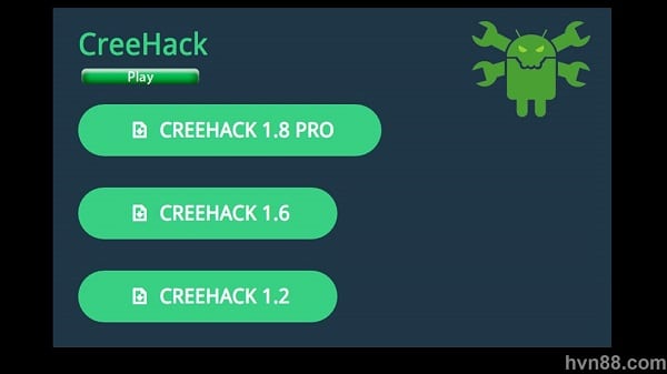 phần mềm hack game Android creehacks
