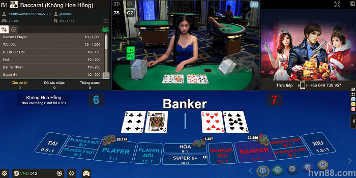05 trò chơi đánh bạc online HappyLuke baccarat
